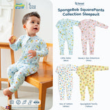 Spongebob Tencel Baby Sleepsuit