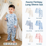 Long Sleeve Kids Pajamas Fauna & Fantasi Collection