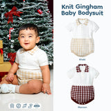 Knit Gingham Bodysuit