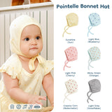 Pointelle Baby Bonnet Hat