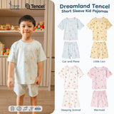 Tencel Dreamland Short Sleeve Kids Pajamas
