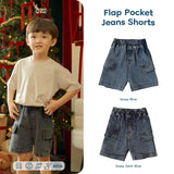 Short Flap Pocket Jeans Boy