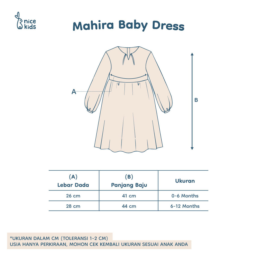 product size chart
