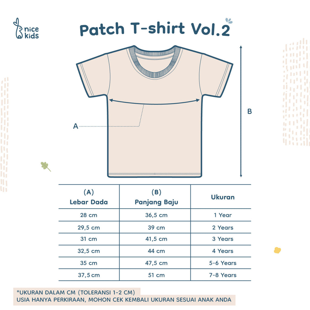 product size chart