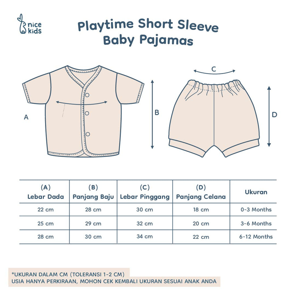 product size chart