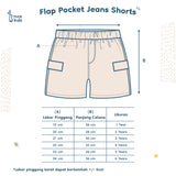Short Flap Pocket Jeans Boy