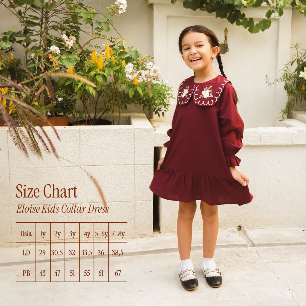 product size chart