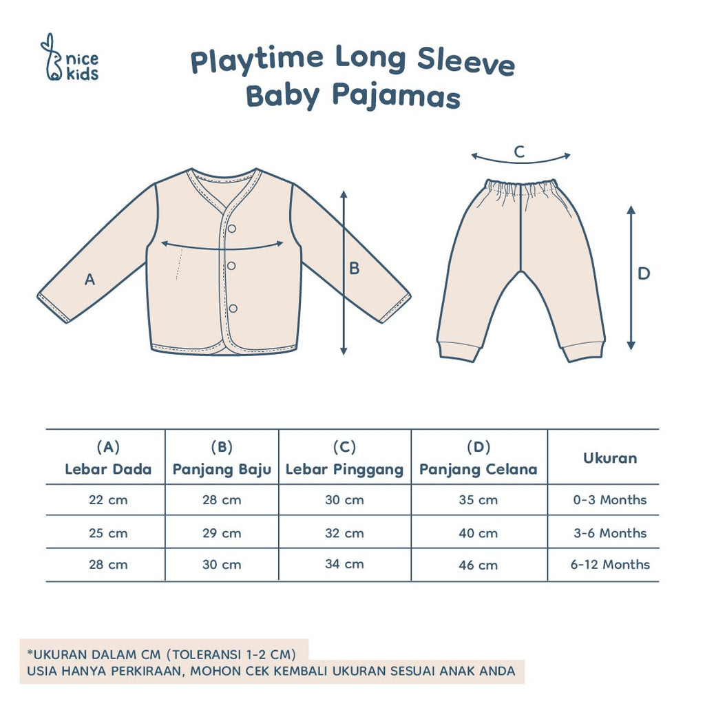 product size chart