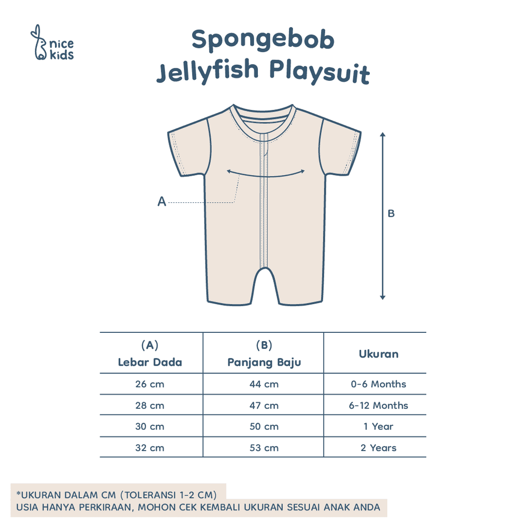 product size chart