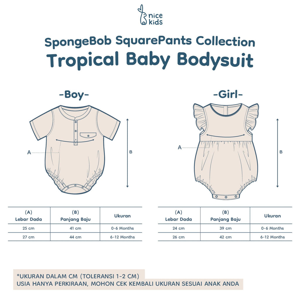 product size chart