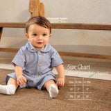 Sylvan Acorn Baby Playsuit Jumper Bayi Unisex Newborn 0-12 Bulan