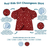 Ruyi Kids Girl Cheongsam Shirt