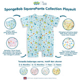 Spongebob Tencel Baby Playsuit