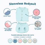 Sleeveless Baby Pajamas