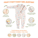 Fruity Party Sleepsuit Baby Girl
