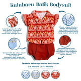 Kutubaru Batik Bodysuit Baby Girl
