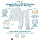 SpongeBob SquarePants Collection - Jellyfish Long Sleeve Kids Pajamas Piyama Anak Lengan Panjang Bermotif Kartun 1-8 Tahun