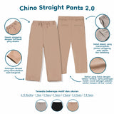 Basic Chino Straight Pants 2.0