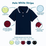 Polo White Stripe Shirt