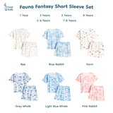 Short Sleeves Pajamas Fauna & Fantasi Collection