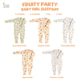 Fruity Party Sleepsuit Baby Girl