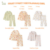 Fruity Party Kids Pajamas Girl