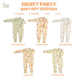 Fruity Party Sleepsuit Baby Boy