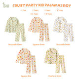 Fruity Party Kids Pajamas Boy