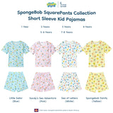 Spongebob Tencel Short Sleeve Kids Pajamas