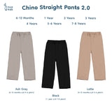 Basic Chino Straight Pants 2.0