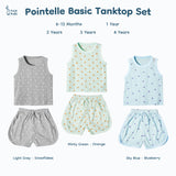 Pointelle Basic Tanktop Set