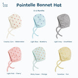 Pointelle Baby Bonnet Hat