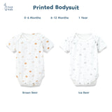 Nice Kids - Printed Bodysuit WINTER COLLECTION (0-1 Tahun)