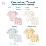 Tencel Dreamland Short Sleeve Kids Pajamas