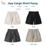 Flex Cargo Short Pants Celana Cargo Pendek Anak 1-8 Tahun