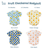 Fruit Checkered Bodysuit