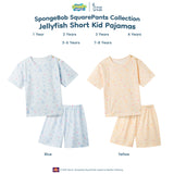 SpongeBob SquarePants Collection - Jellyfish Short Sleeve Kids Pajamas Piyama Anak Lengan Pendek Bermotif Kartun 1-8 Tahun