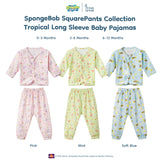 SpongeBob SquarePants Collection - Tropical Long Baby Pajamas Piyama Bayi New Born 0-12 Bulan