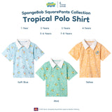 SpongeBob SquarePants Collection - Polo Shirt Kaos Polo Bermotif Spongebob Anak 1-8 Tahun