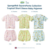 SpongeBob SquarePants Collection - Tropical Short Baby Pajamas Piyama Bayi New Born 0-12 Bulan