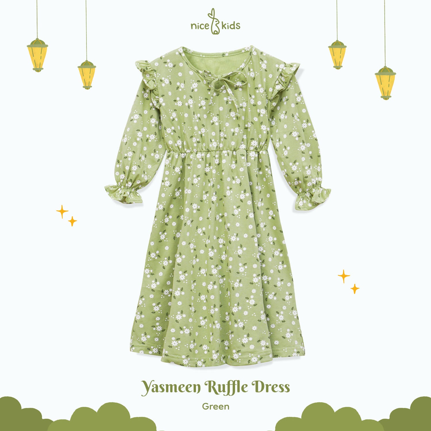 Yasmeen Ruffle Dress