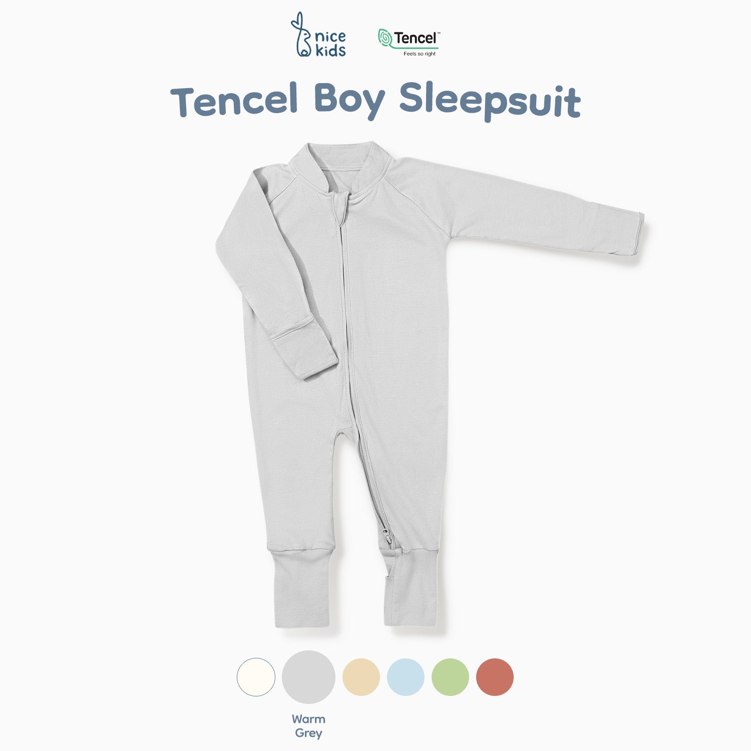 Tencel Sleepsuit Boy