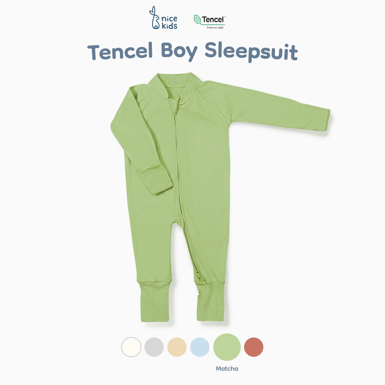 Tencel Sleepsuit Boy