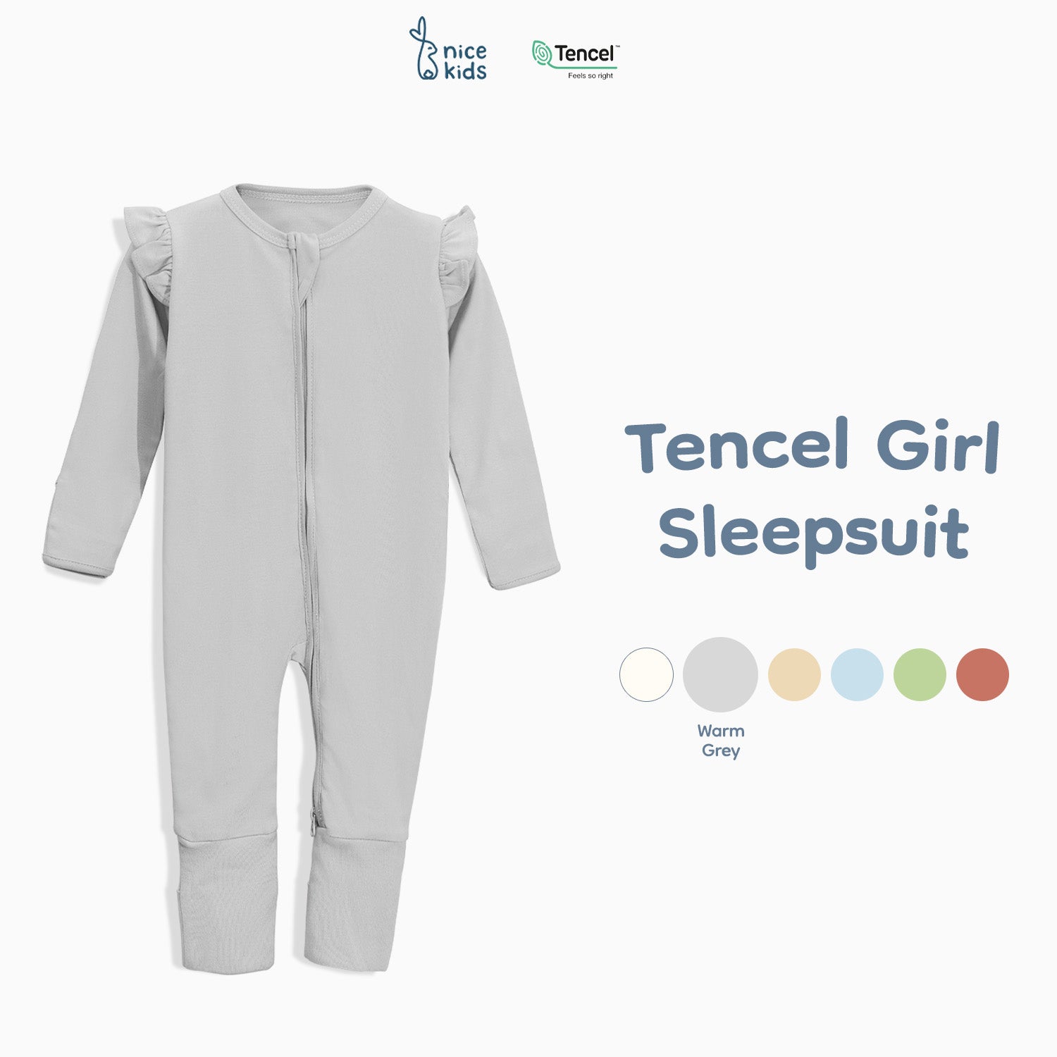 Tencel Sleepsuit Girl