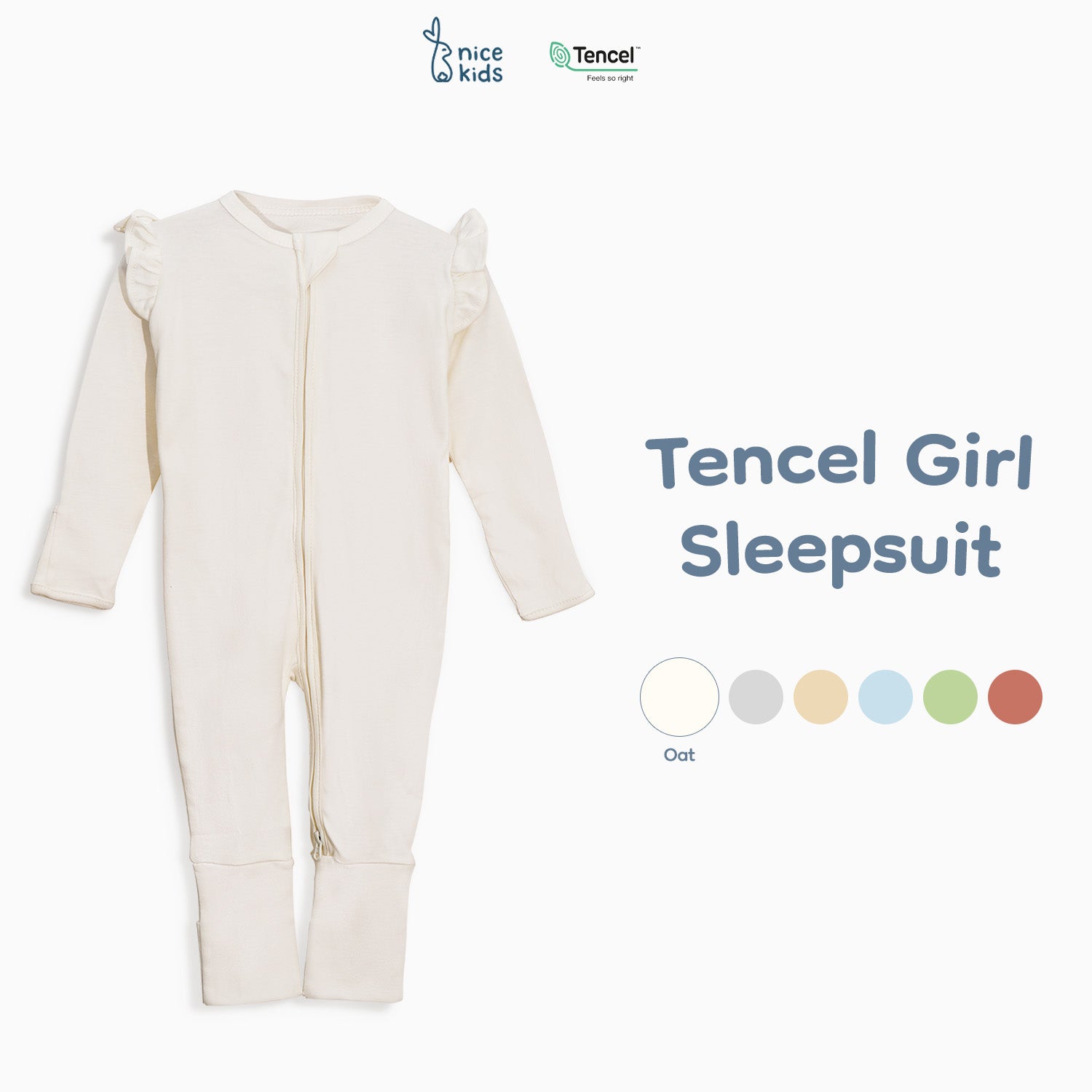 Tencel Sleepsuit Girl