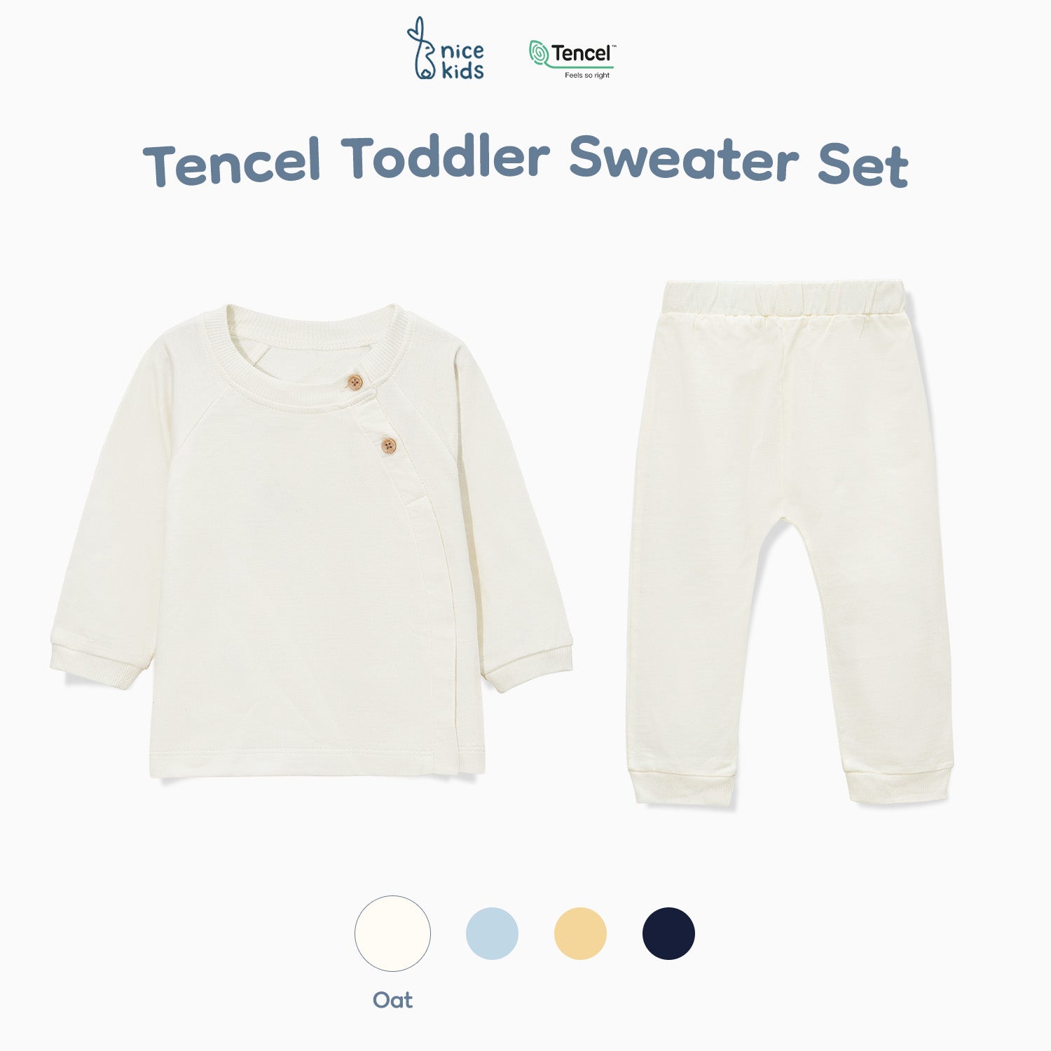 Tencel Kids Sweater Set