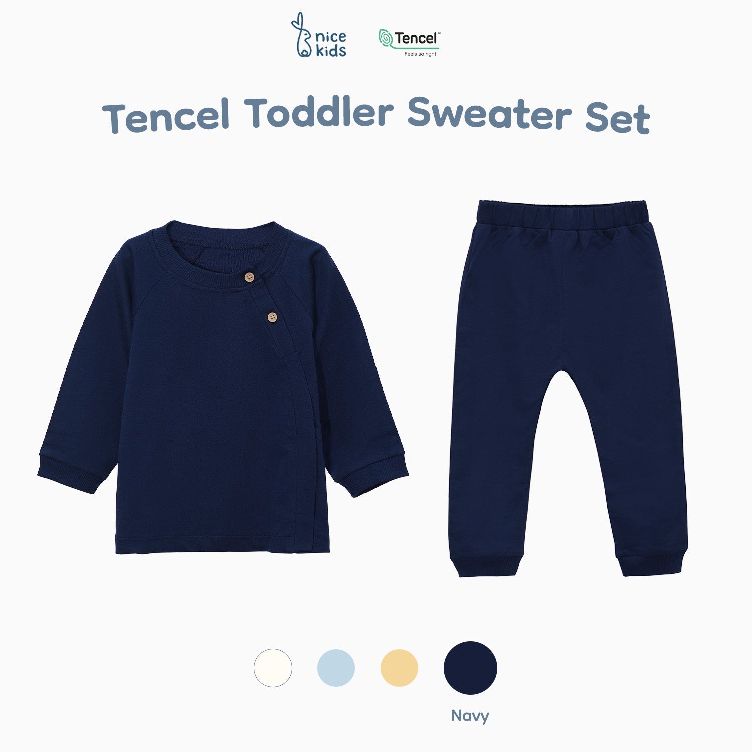 Tencel Kids Sweater Set