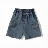 Short Flap Pocket Jeans Boy