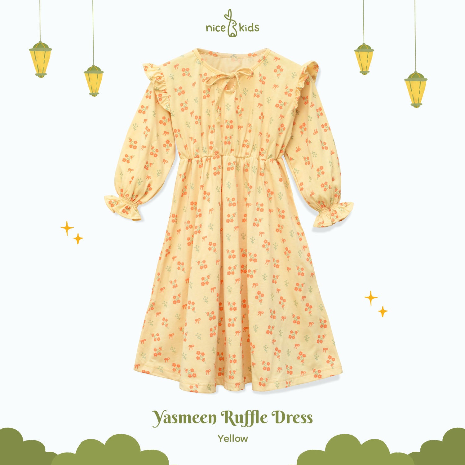 Yasmeen Ruffle Dress