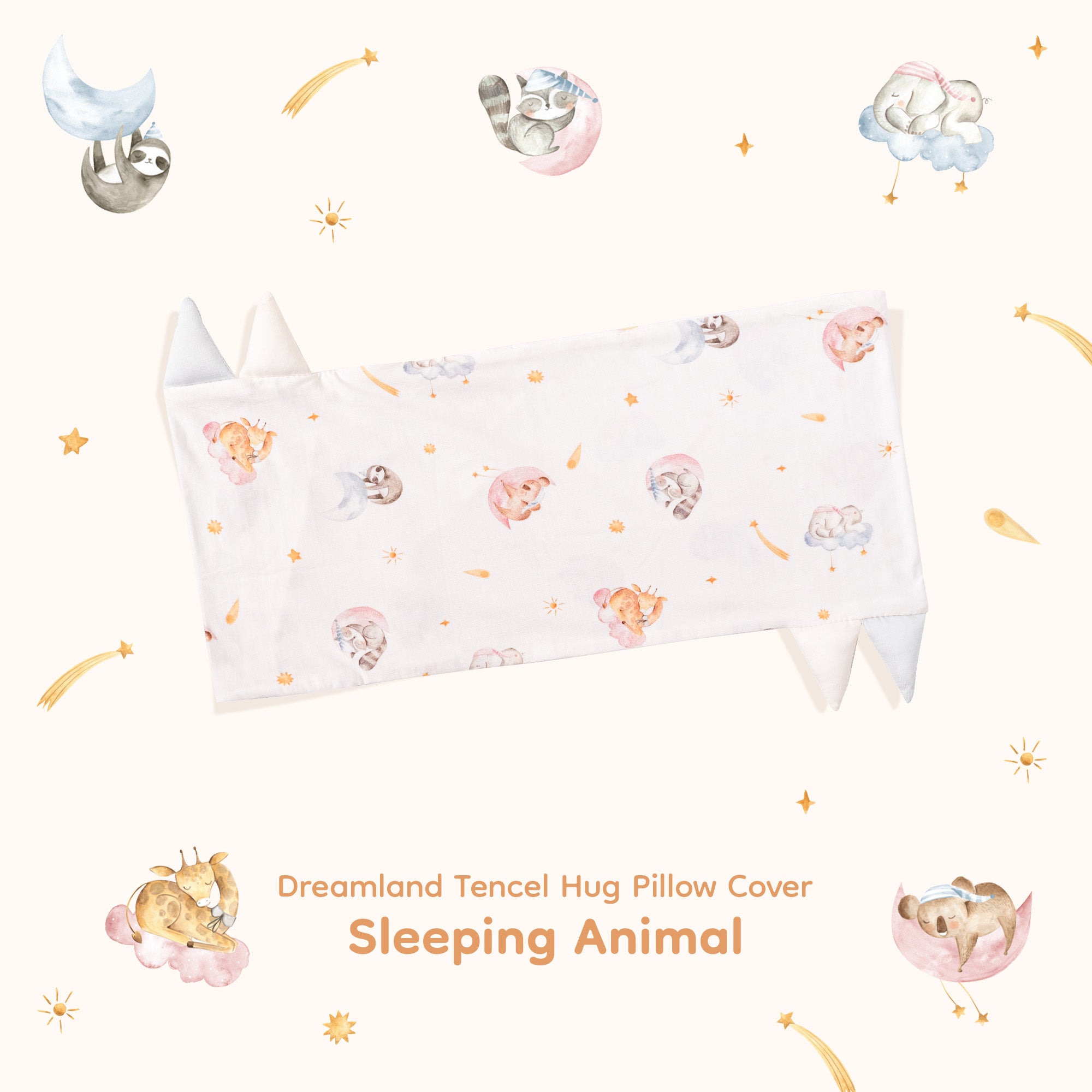 Tencel Dreamland Case Hug Pillow